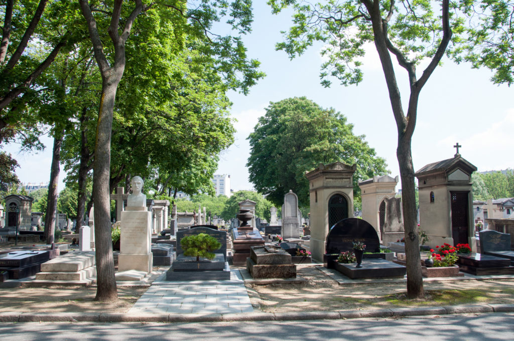 Montparnasse Cemetery in France - seeing authors buried there