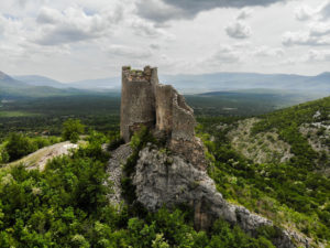 Glavas Dinaric castle in croatia